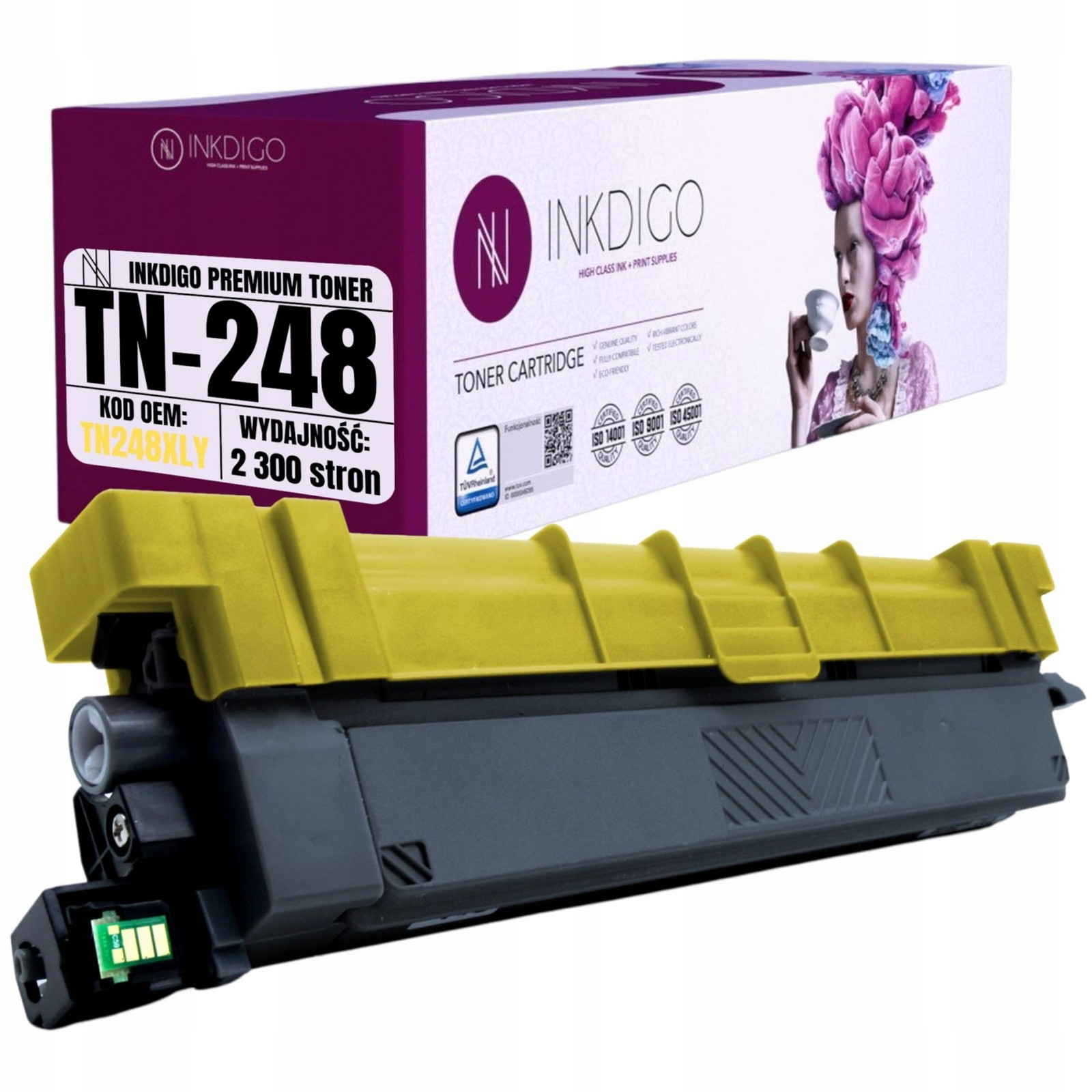 Náhradní Toner TN-248Y XL Pro Tiskárnu Brother DCP-L3515 MFC-L3740