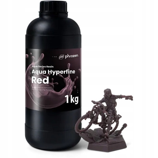 Pryskyřice Phrozen Aqua Hyperfine Red 1kg Vysoká kvalita