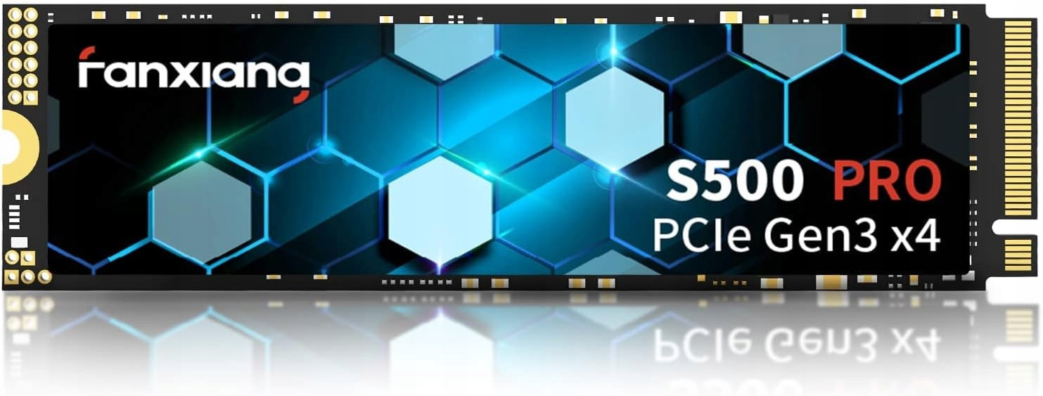 Ssd disk Fanxiang S500Pro 1TB M.2 PCIe Gen3x4 2280 NVMe 3D Tlc 3500 MB/s