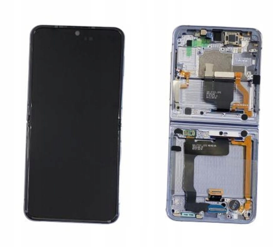 Org LCD displej Samsung Galaxy Z Flip 4 5G 2022 SM-F721 Blue S Rámečkem
