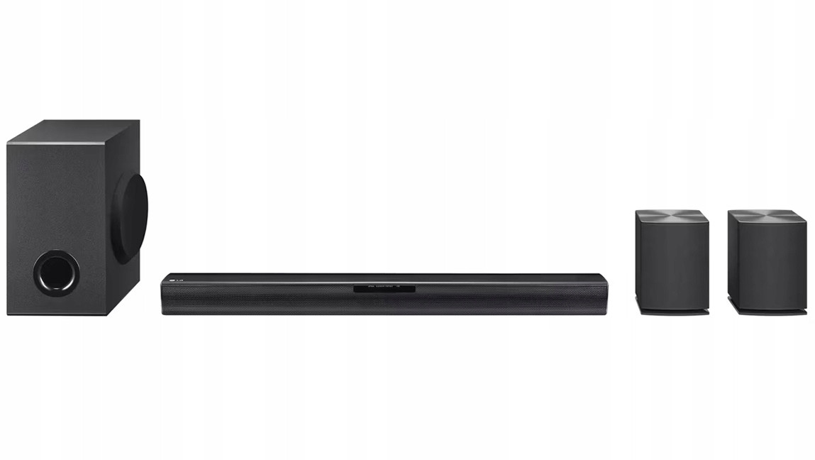 Soundbar Lg SQC4R 4.1 220W Bluetooth Usb Bezdrátový Sub Zadní Reproduktory