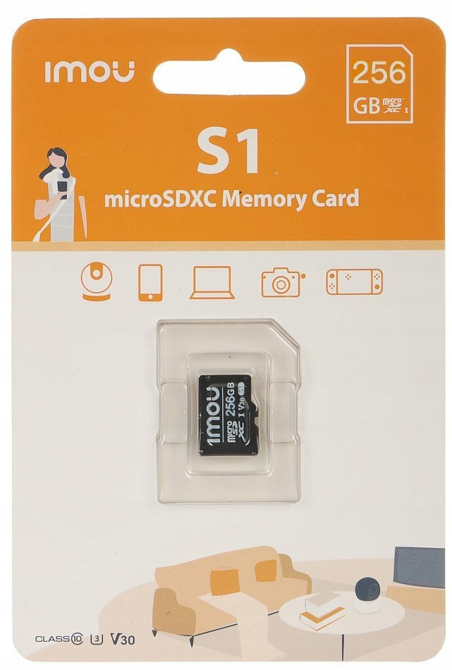 Paměťová karta pro MicroSD monitorovací kamery 256GB ST2-256-S1 Imou