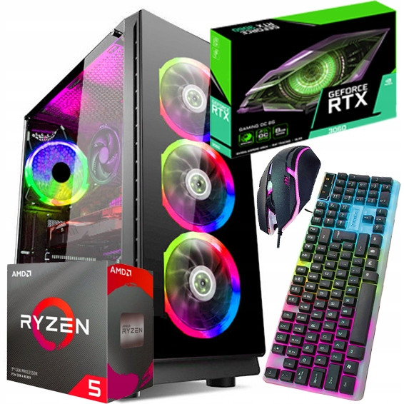 Počítač Ryzen 5 3600 32GB/1TB Ssd Rtx 3060 12GB Wi-Fi Win 11