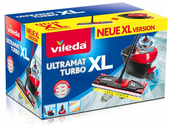 Vileda Mop Obrotový Plochý Ultramat Turbo XL 42CM