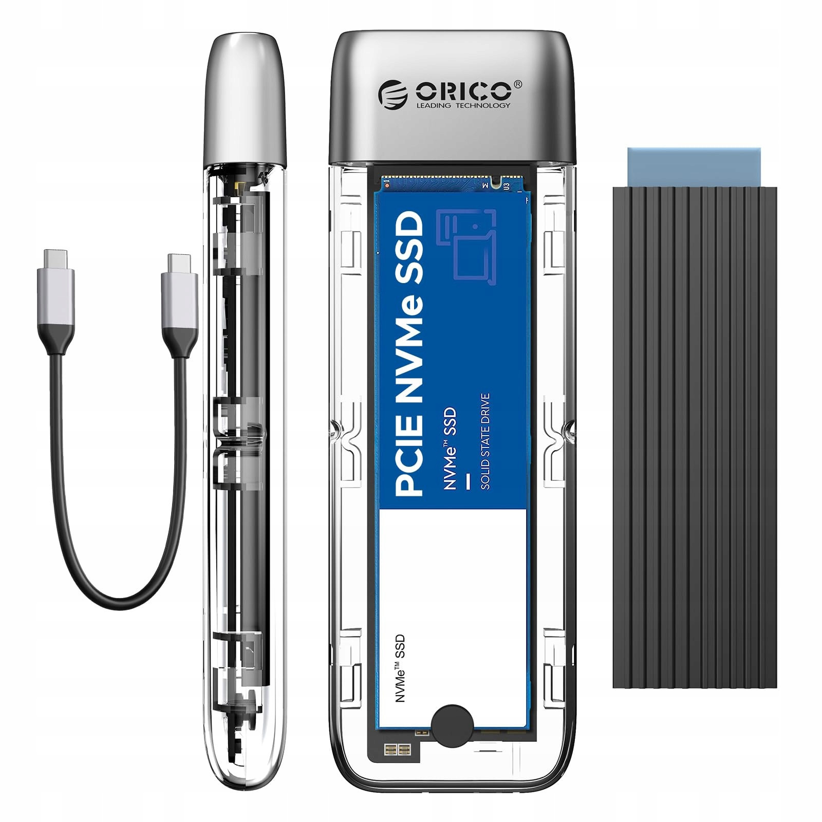 Pouzdro Usb C na C 3.1 Gen 2 NVMe Sata Ssd Orico M.2