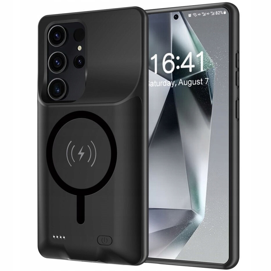 Pouzdro s 10000mAh baterií pro Galaxy S24 Ultra, Powerbanka s MagSafe, kryt