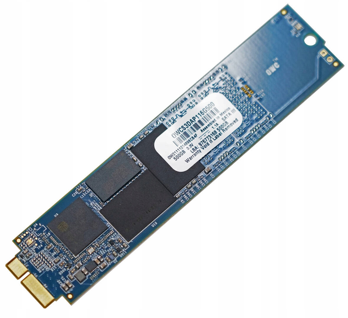 Ssd disk Owc Aura Pro 500GB OWCS3DAP116G500 530MB/s pro MacBook Air 2010-11