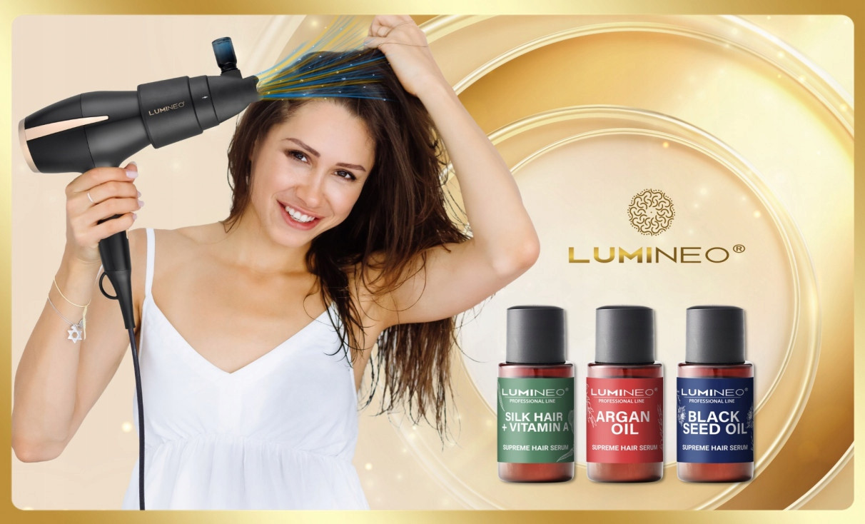 Sušička Silken Flow sadou séra Lumineo