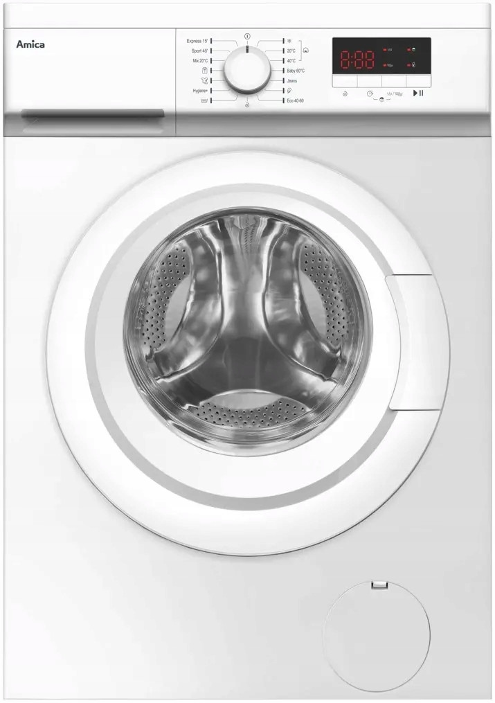 Pračka Amica GWAS612DL Slim 6kg 1000 ot./min. AutoSensor vyměnitelná ložiska