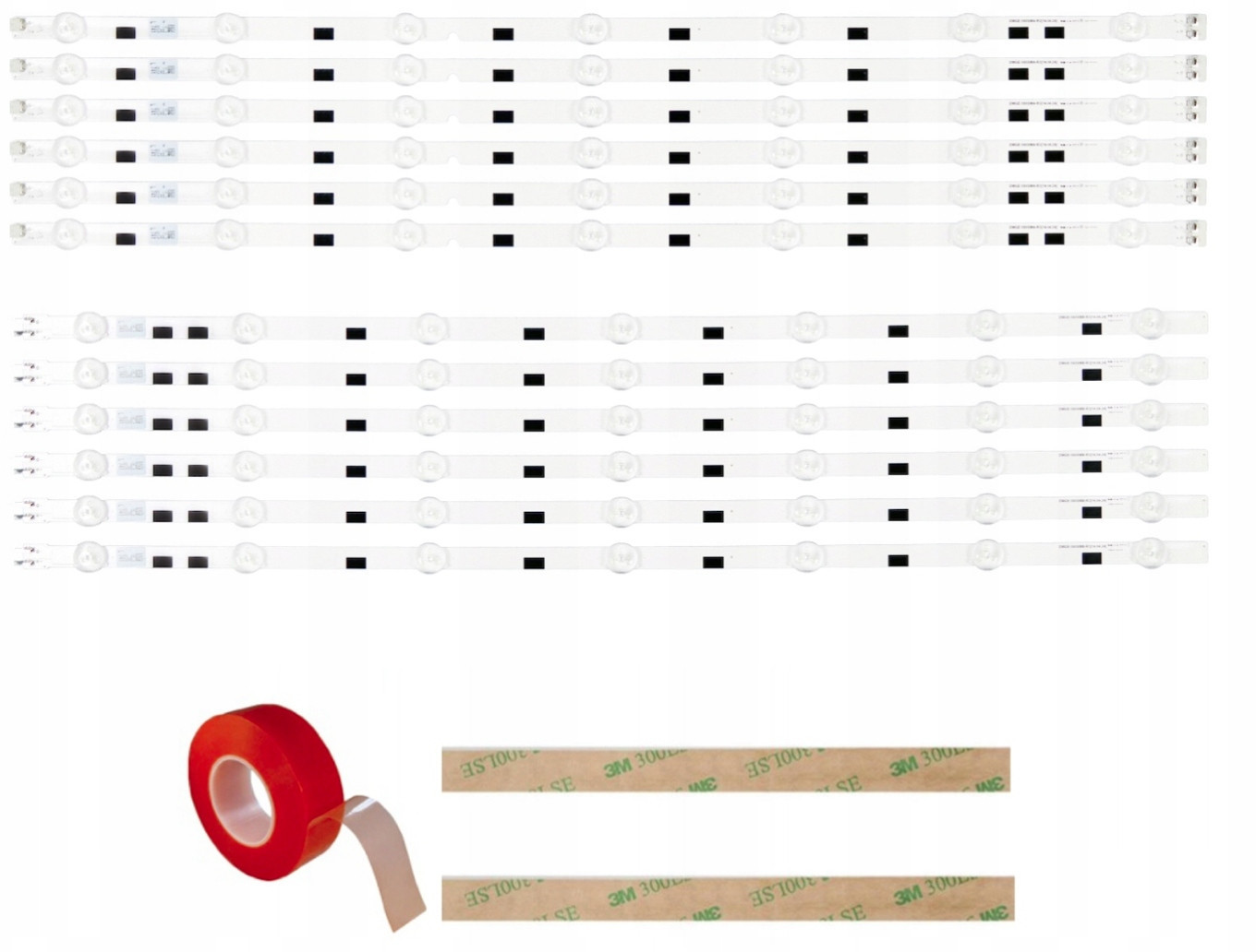 Lišty Led Samsung UE58J5200 UE58H5200 DMGE-580SMA-R3 UE58H5200 Komplet