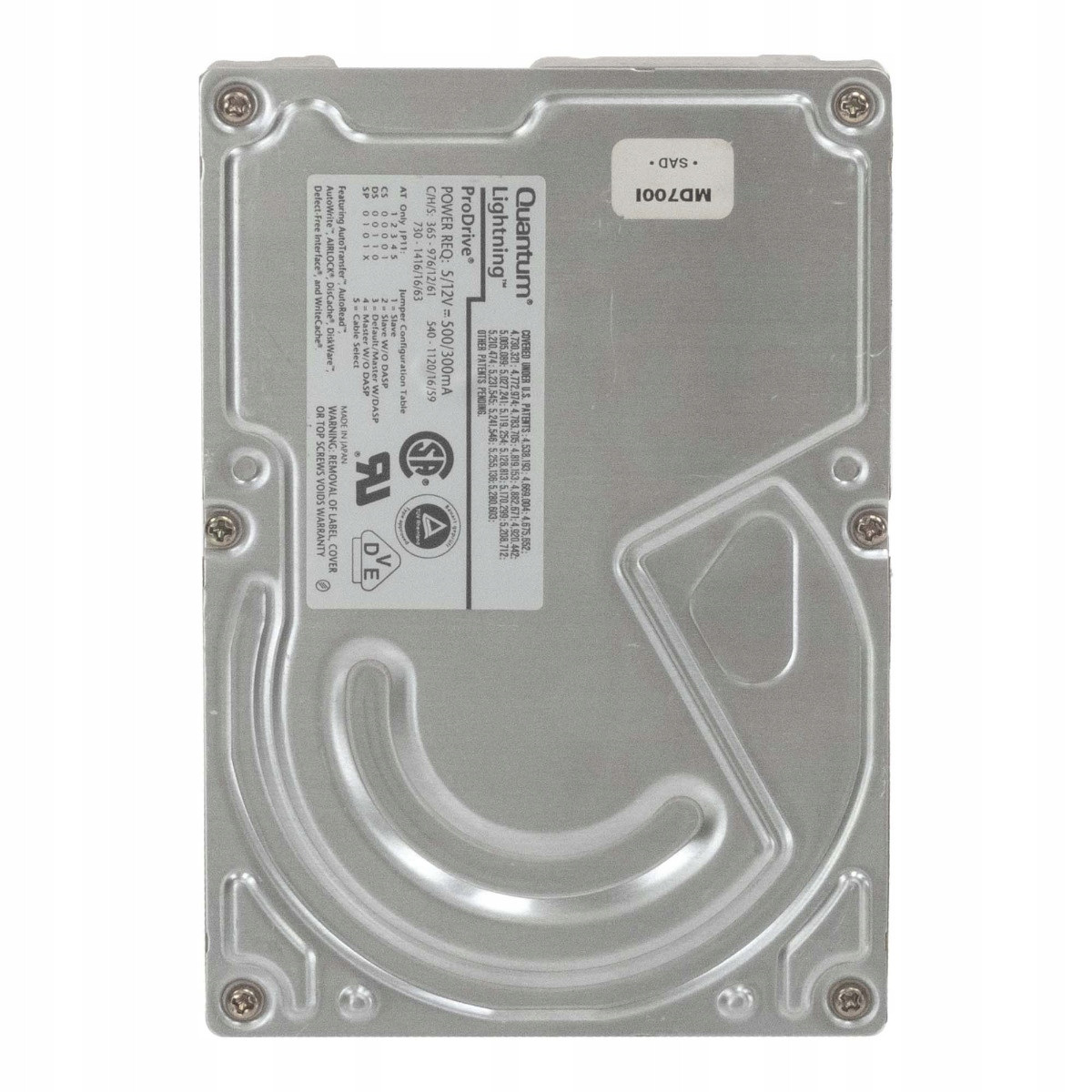 Quantum Lightning LT73S011 730 Mb 5,4K Rpm Scsi 50-PIN