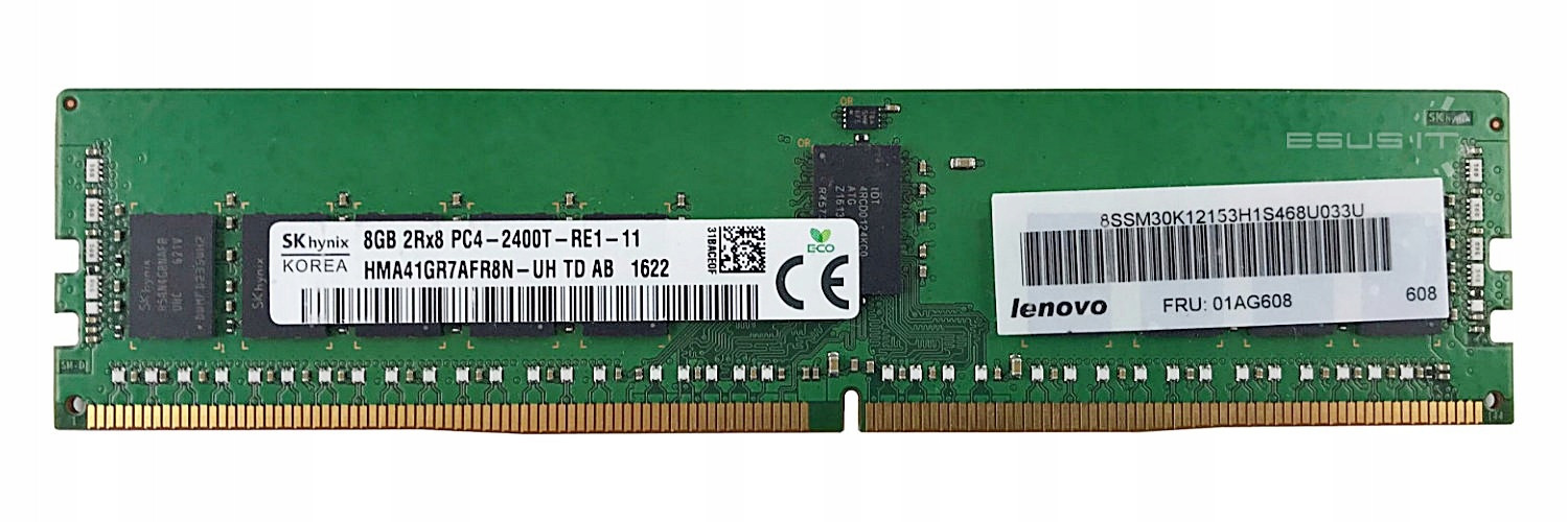 Ram 8GB Hynix DDR4 Ecc Reg HMA41GR7AFR8N-UH