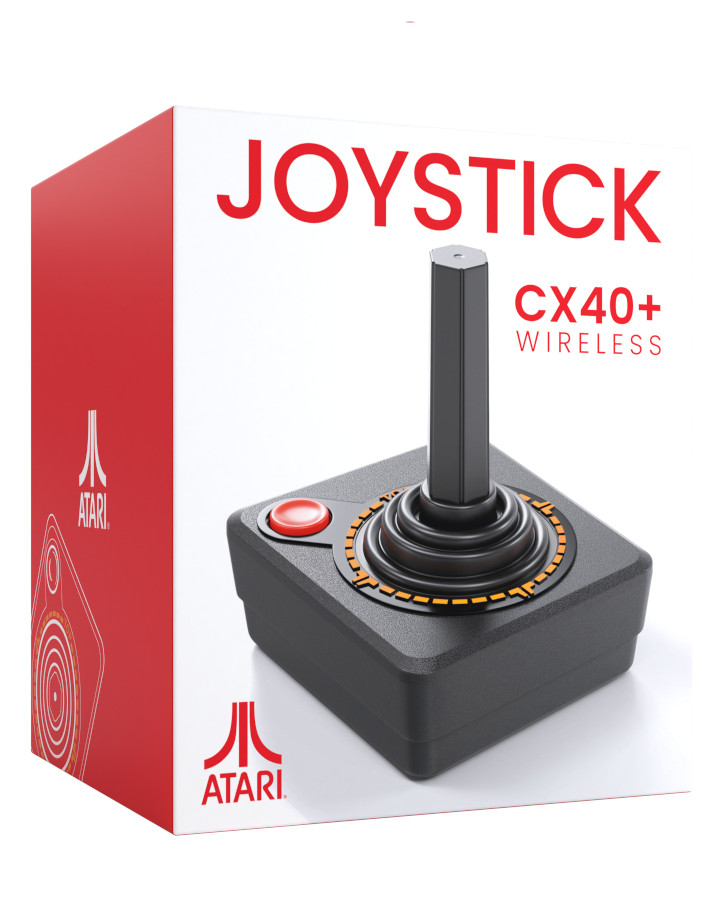 Bezdrátový joystick CX40+ pro konzole Atari 2600+, 2600 a 7800