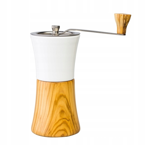 Hario Ceramic Coffee MILL Wood N Ruční Mlýnek Na Kávu