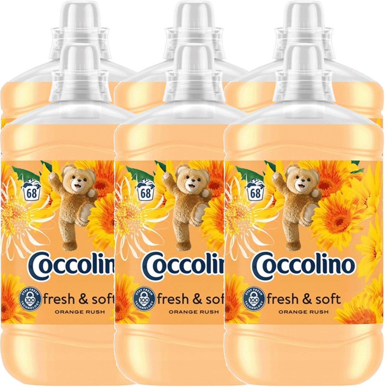 Coccolino Creations Orange Rush aviváž 1,7L 68praní x6