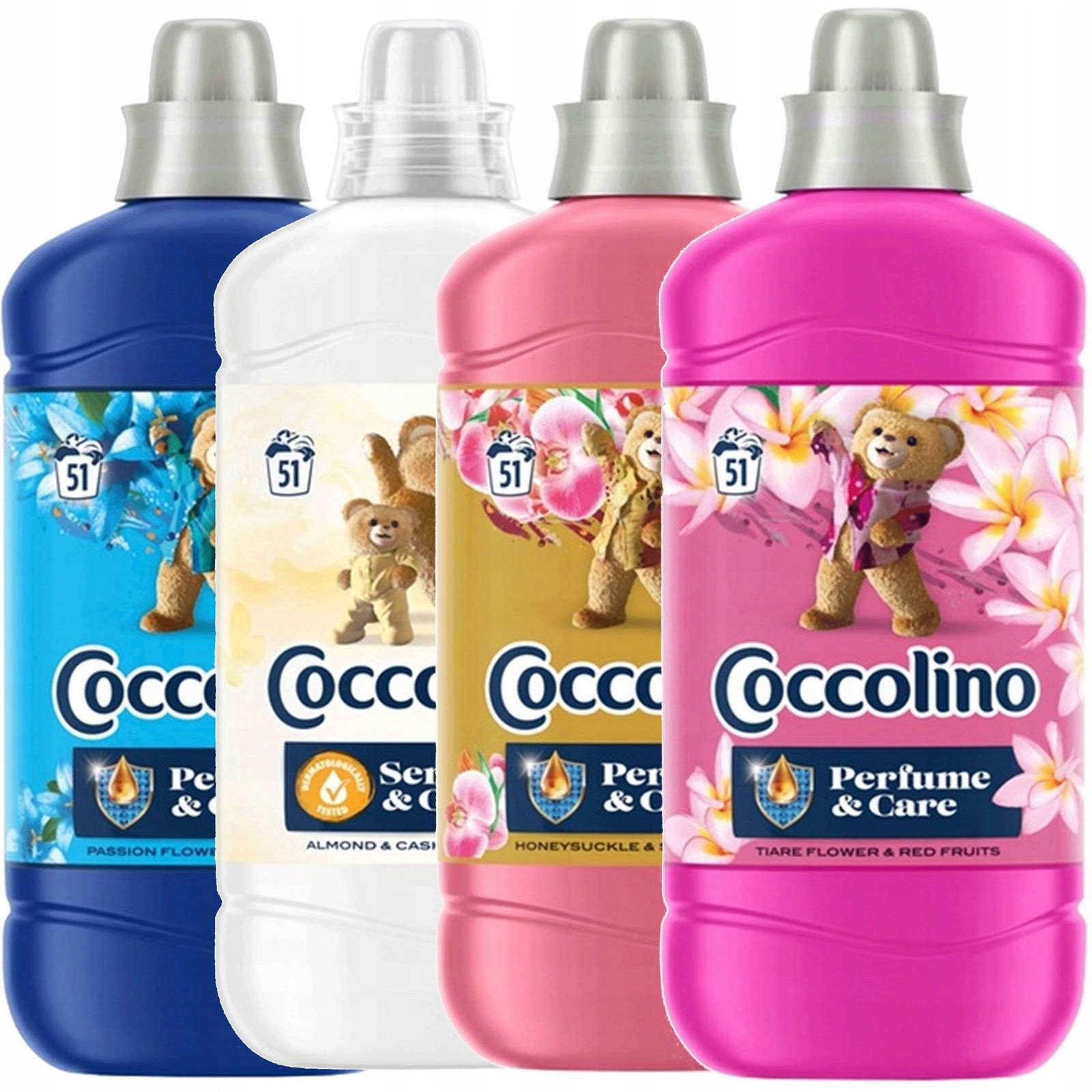 Coccolino Creations Balzám ze santalového dřeva a kašmíru 1,275 l x 4 MIX 5,1 l