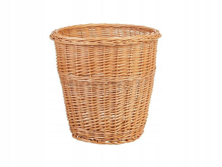 Proutěný odpadkový koš Smetáček Fi 35 cm Velký