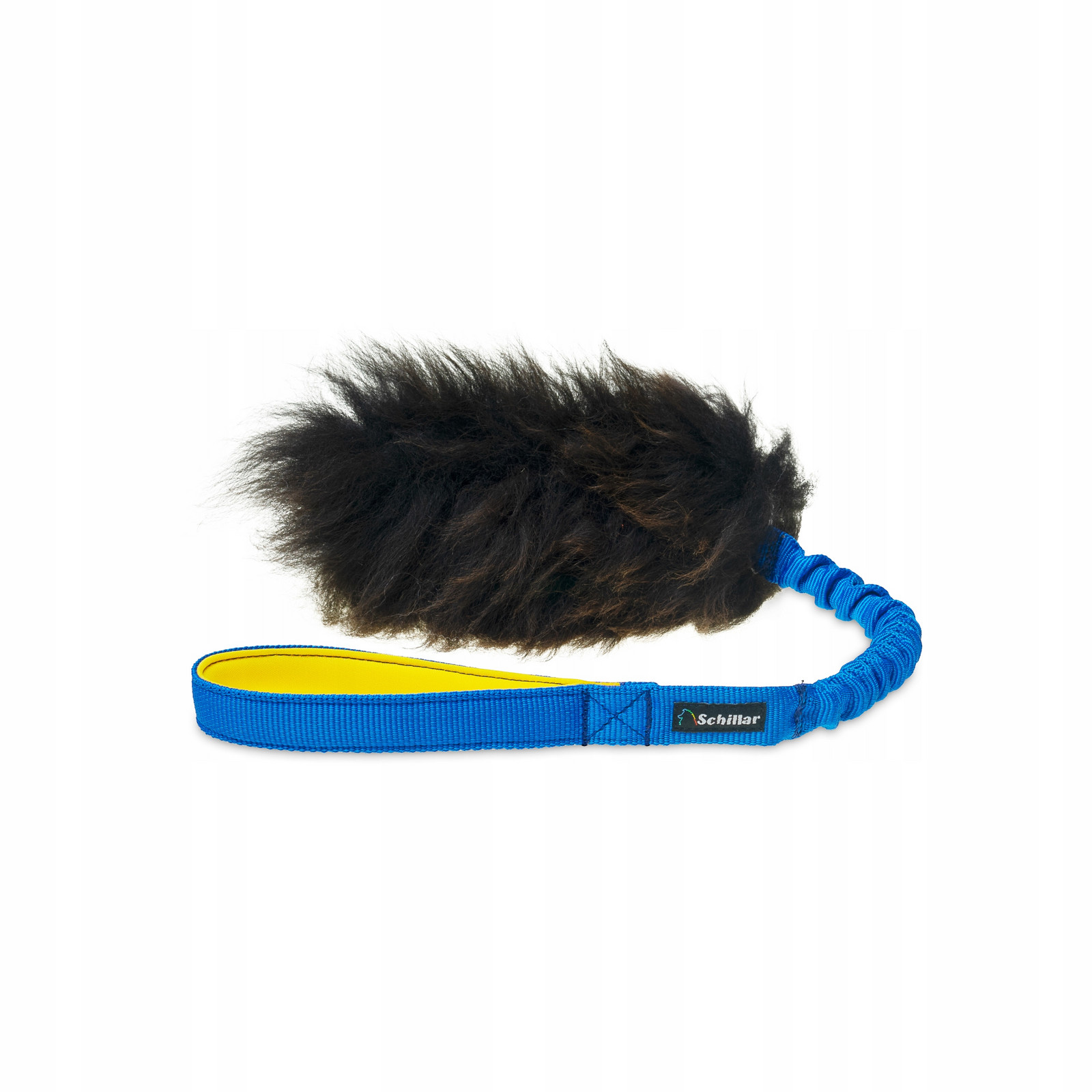 Přetahovadlo hračka z přírodní ovce velikost M pro psa hnědá barva