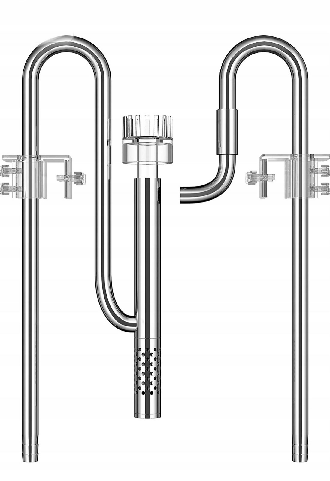 Výlevka skimmer Povrchový filtr do akvária 16mm 45cm Nerezová Ocel