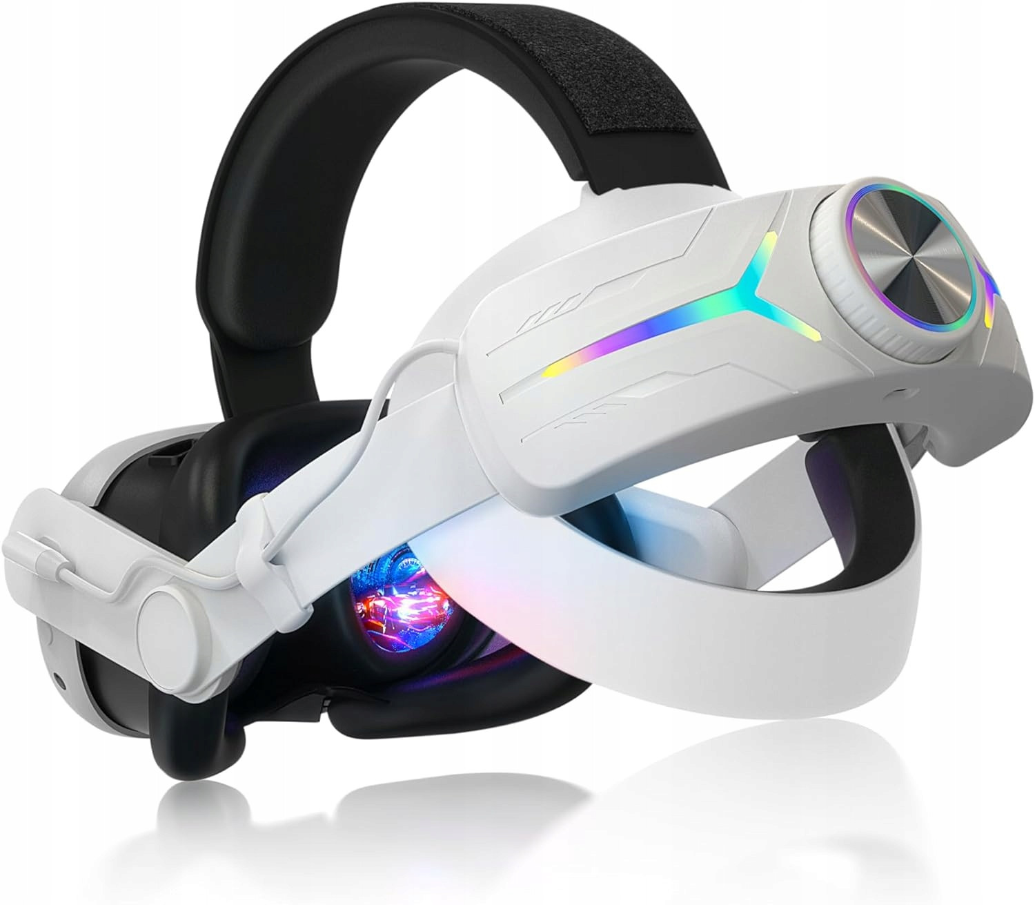 Rgb Elite Nastavitelný Popruh Akumulátor 8000mAh Pro Meta/oculus Quest 3