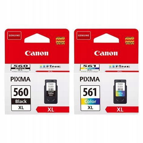 Sada inkoustů Canon PG560XL CL561XL černá originální barva