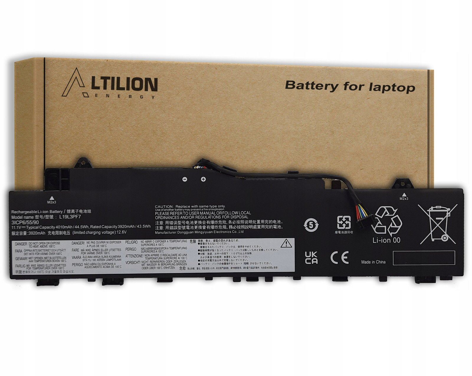 Baterie L19L3PF7 pro IdeaPad Air14 5-14ALC05 5-14ARE05 Slim 5-14ITL05