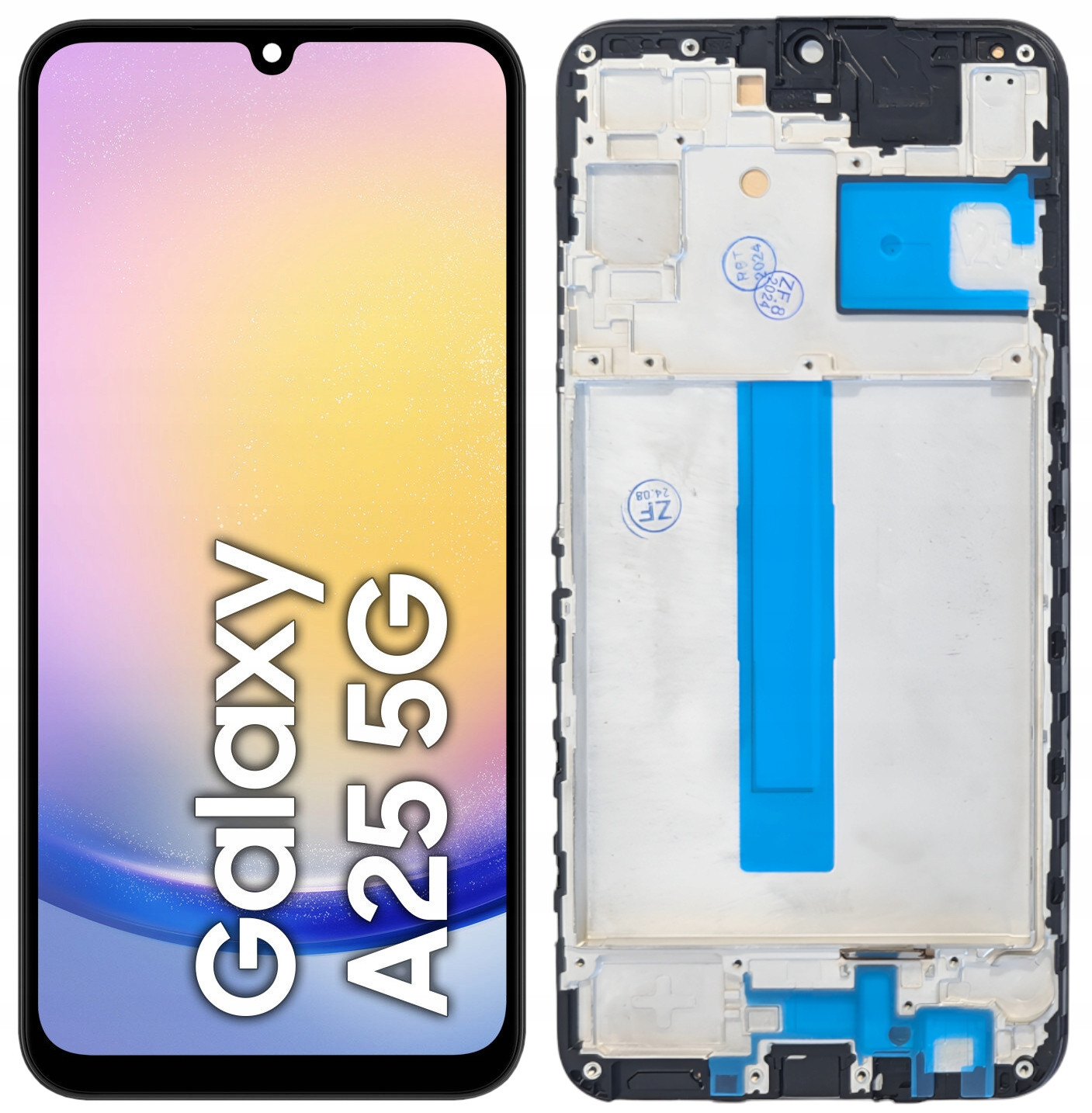 LCD Displej Pro Samsung Galaxy A25 Incell Rámeček SM-A256E SM-A256B
