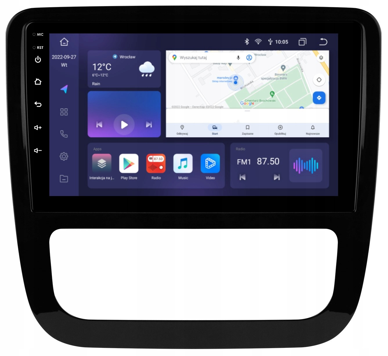 Radio 2DIN Navigace Android Volkswagen Scirocco 3 III 3GB Dsp Carplay