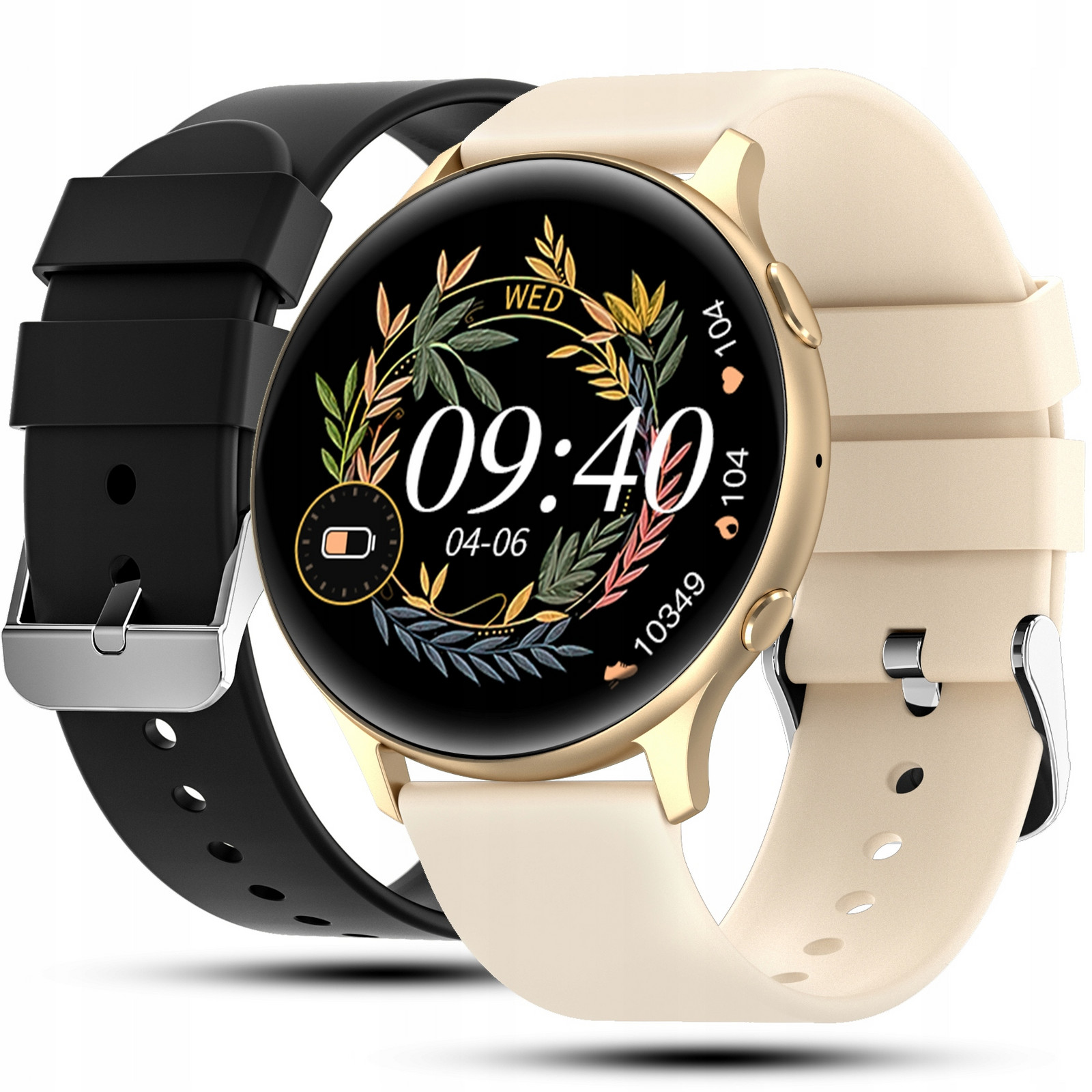 Chytré Hodinky Dámské Hodinky Menu Pl Hovory Oznámení Smart Watch Zlaté