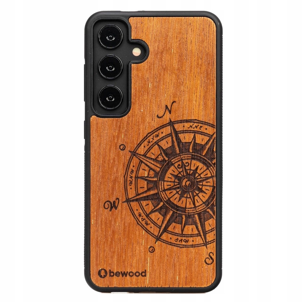 Pouzdro Bewood Traveler Merbau dřevěné Samsung Galaxy A55 5G světle hnědé