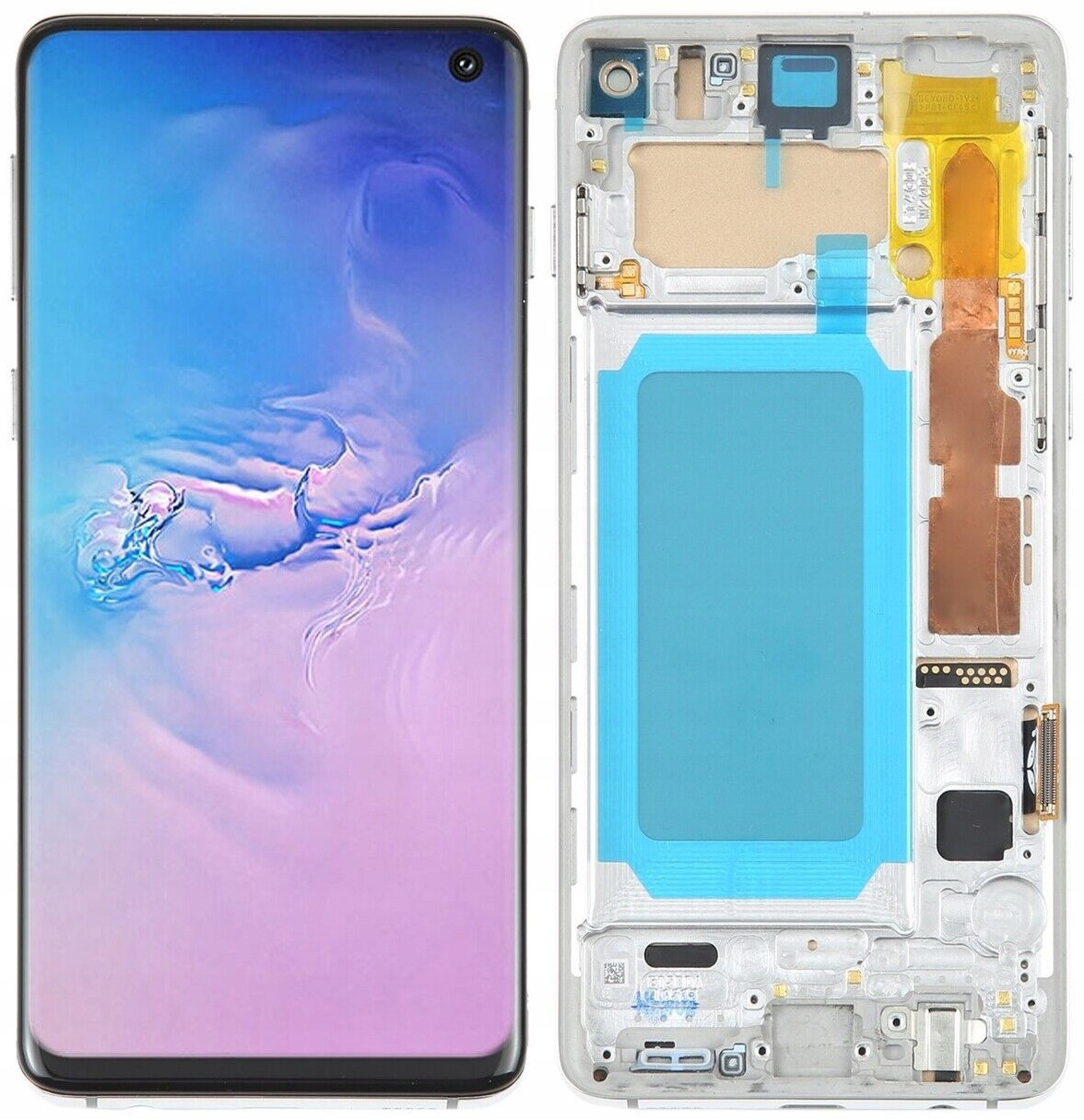 LCD Dotykový Displej Pro Samsung Galaxy S10 Rámeček