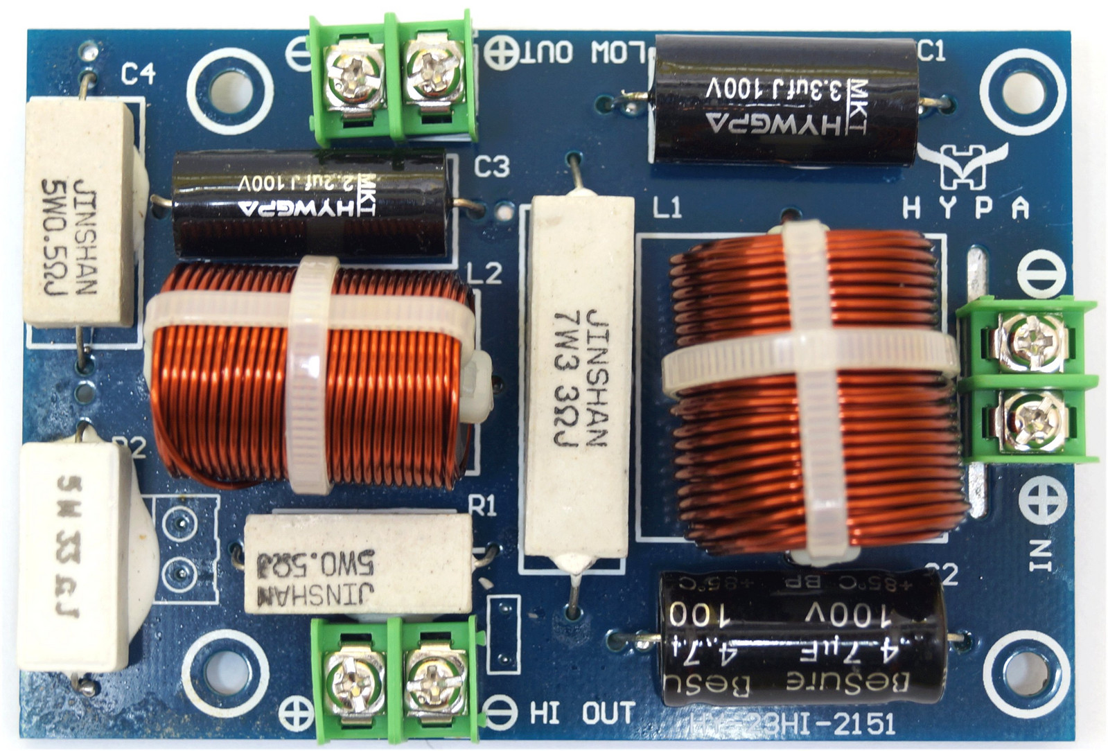 Reproduktorová výhybka dvoucestná 3200Hz 200W_BTE-316