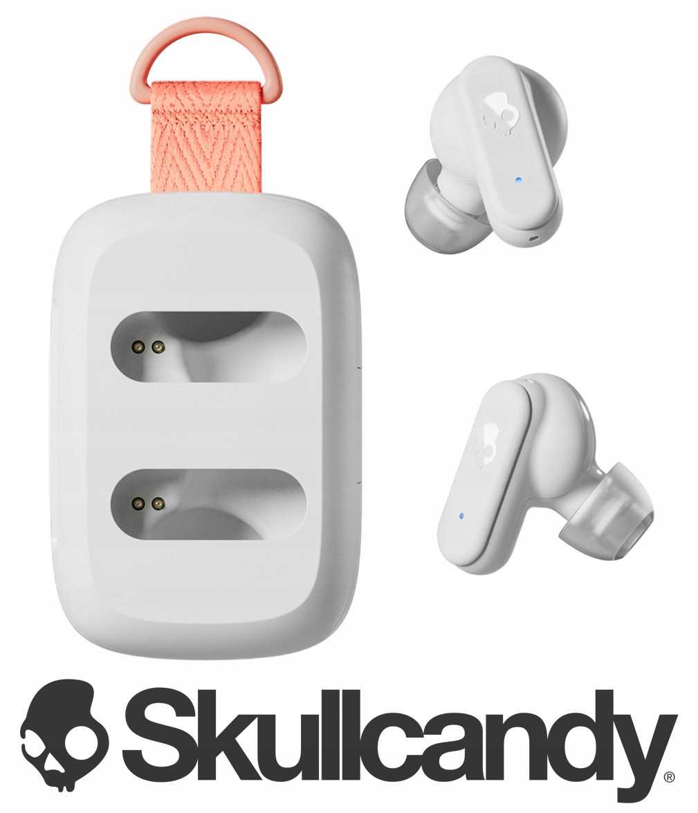 Bílá In-ear Sluchátka Skullcandy Dime 3 True Wireless IPX4 Pouzdro