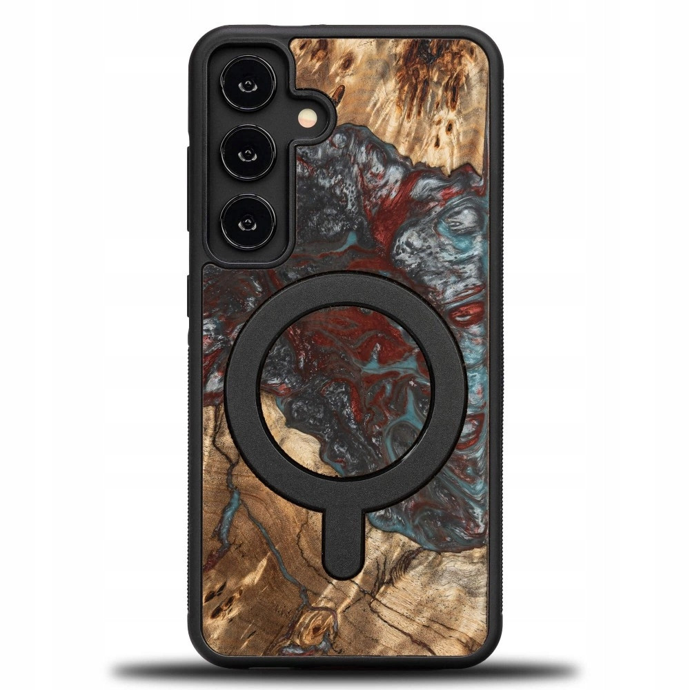 Pouzdro Bewood pro Magsafe Pluton Ze Dřeva A Pryskyřice Na Samsung Galaxy A55 5G