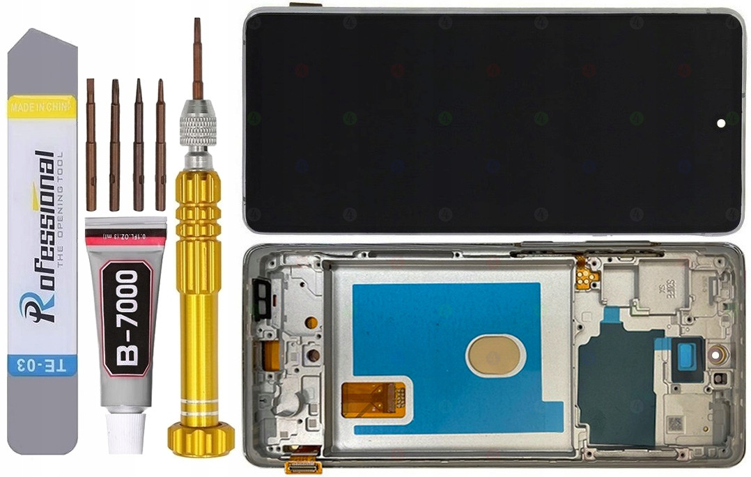 Displej Pro Samsung Galaxy S20 Fe 5G G781 Oled LCD Displej +rámeček Bílý