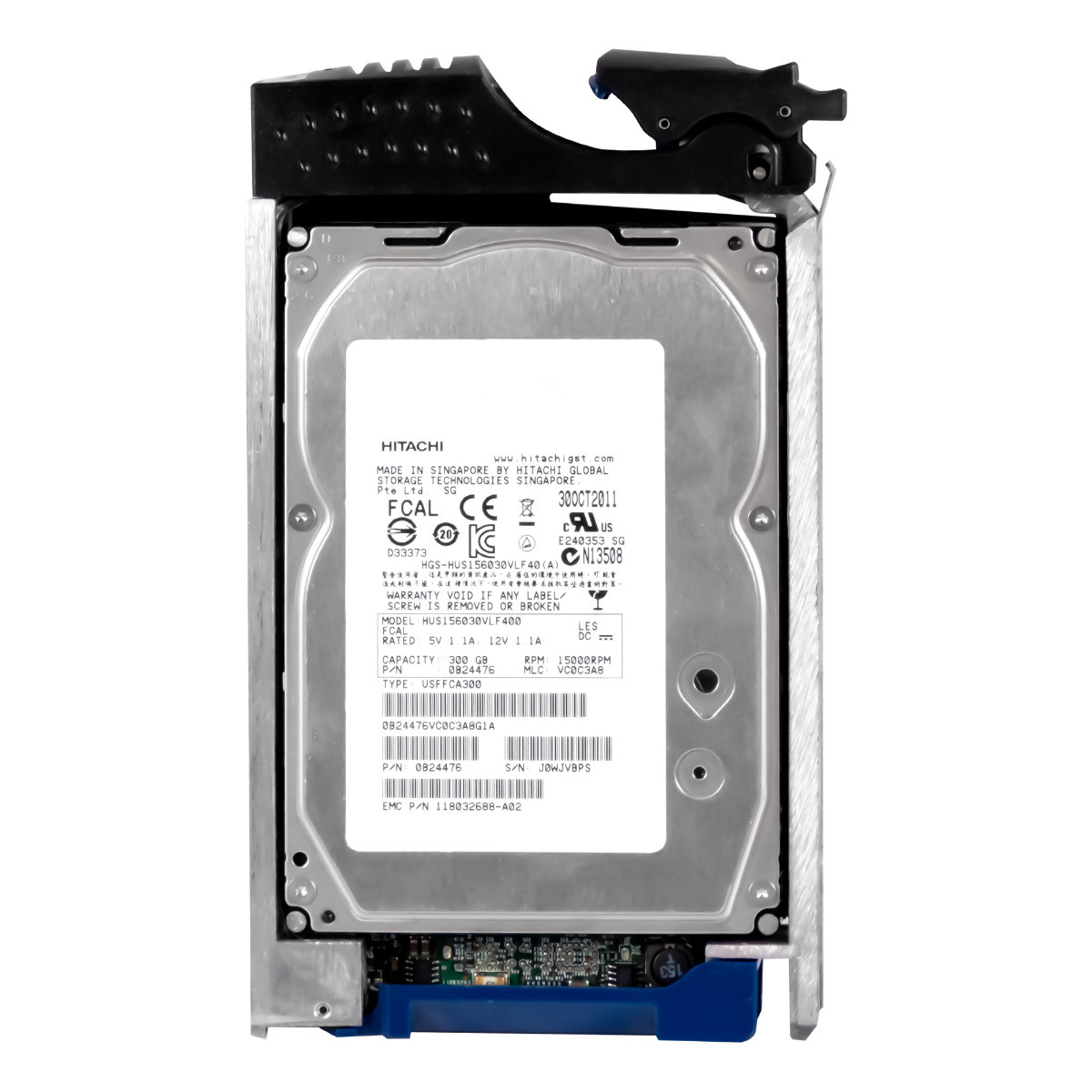 Emc 118032688-A02 300GB 15K 64MB Fc 3,5'' HUS156030VLF400