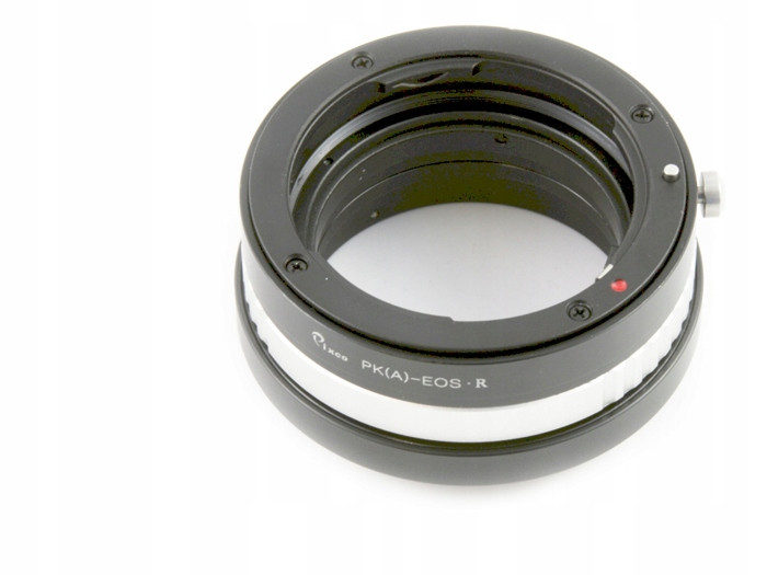 Adaptér Redukce Kroužek pro Canon Eos R Rf na objektiv Pentax K
