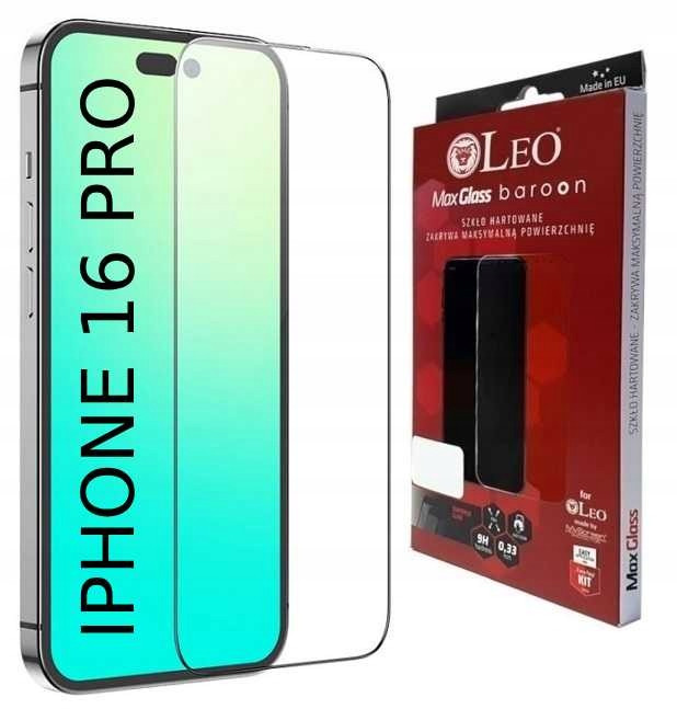 Tvrzené Sklo 9H pro Apple Iphone 16 Pro Rychlá Ochranná Leo Max Glass