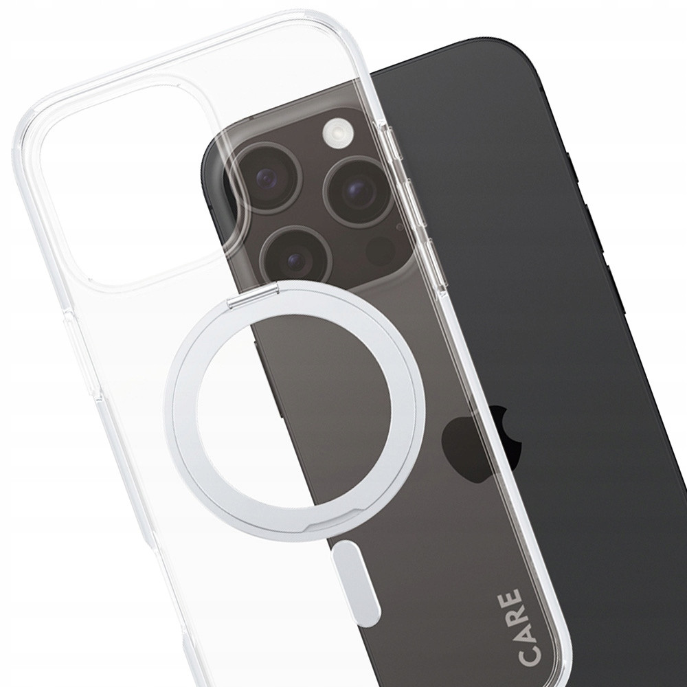 Pouzdro Care by PanzerGlass pro iPhone 16 Pro Max pro MagSafe, kryt se stojánkem