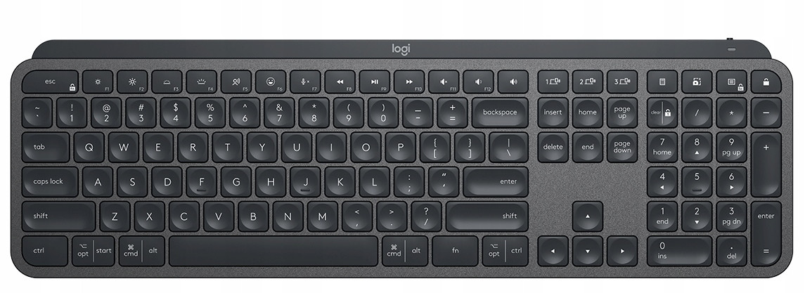 Bezdrátová klávesnice Logitech MX Keys US'Intl Ansi čip