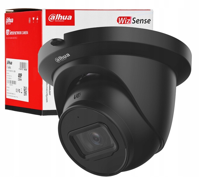 Ip kamera Dahua IPC-HDW2441TM-S-0280B Grafit/černá 4Mpx PoE Wizsense