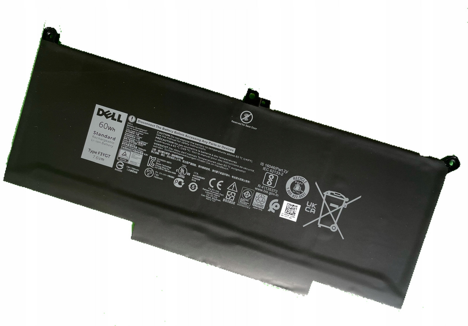 Nová Originální Dell Latitude 7480 7280 60Wh F3YGT