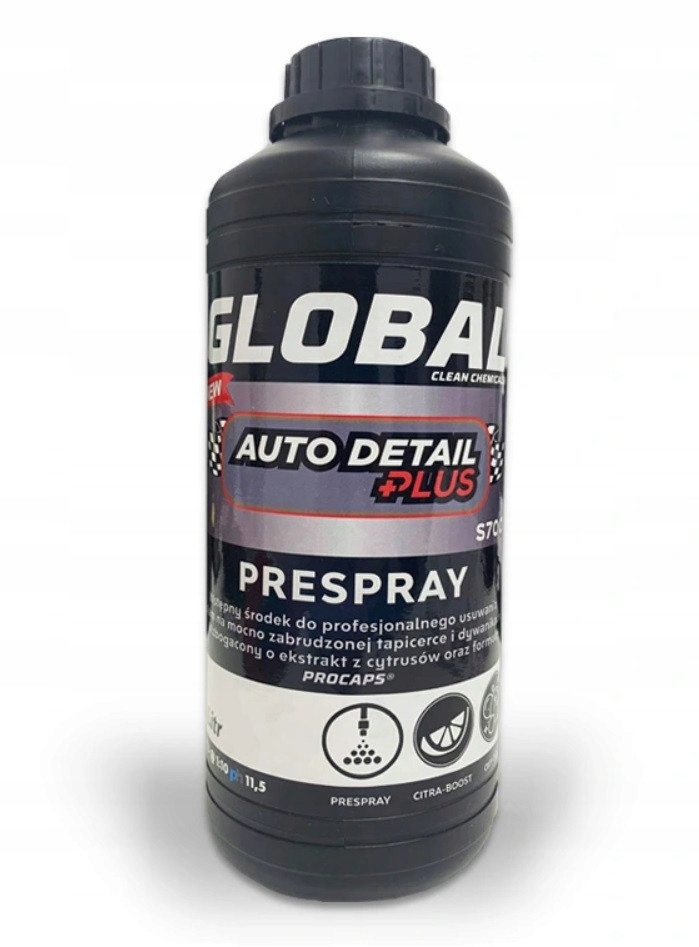 Global Auto Detail Plus S700 1L na čalounění auta