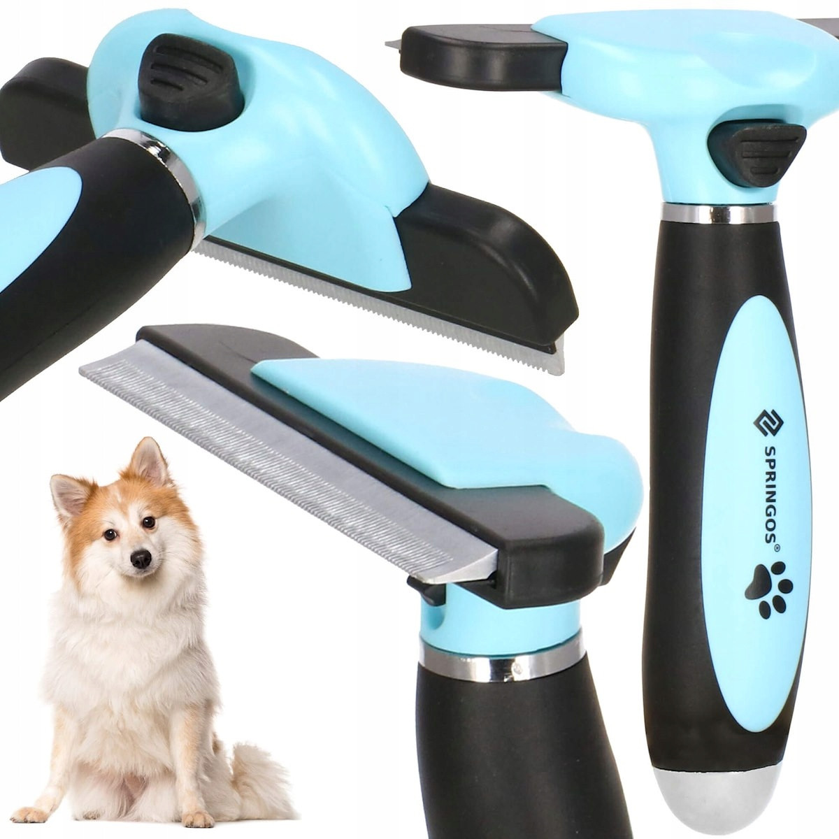 Kartáč Na Česání Odstranění Chlupů Pro Psa Kočku Samočistící Hřeben