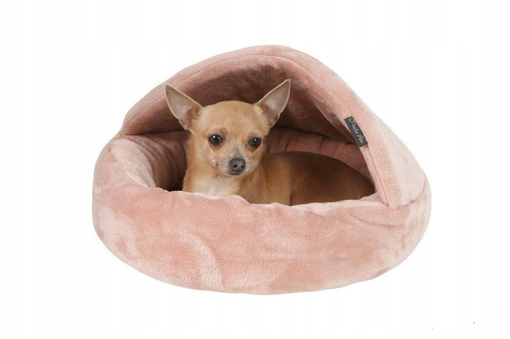 O'lala Pets Pelech Afrodithe kulatý se stříškou starorůžový průměr 45 cm