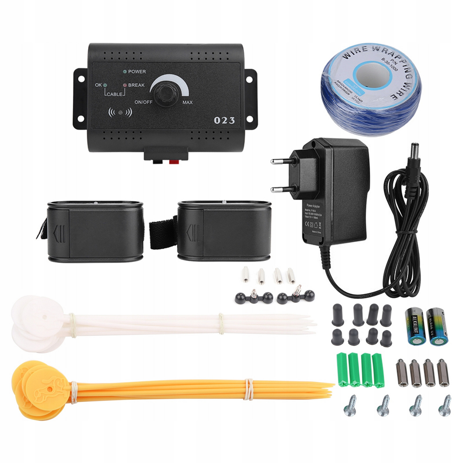 Elektrický Pastuch Pro Psa Kotec Oplocení Obojek Sada