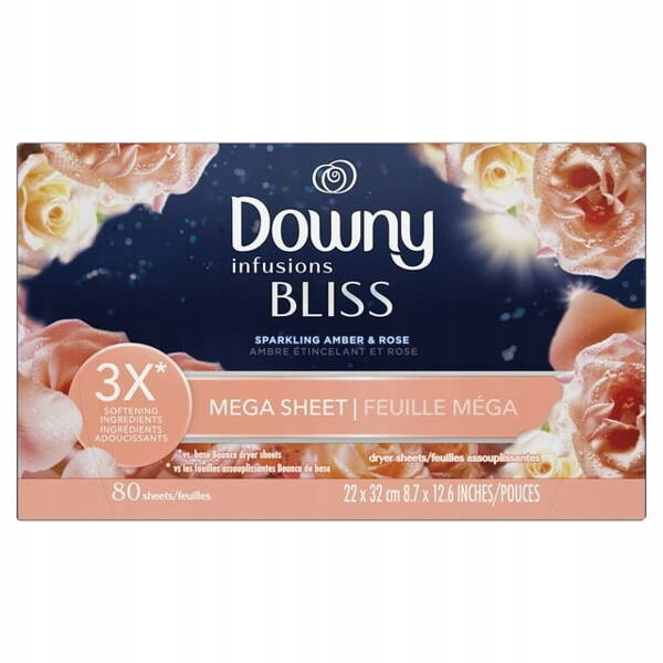 Downy Sparkling Amber Rose 80 ks- do sušiček