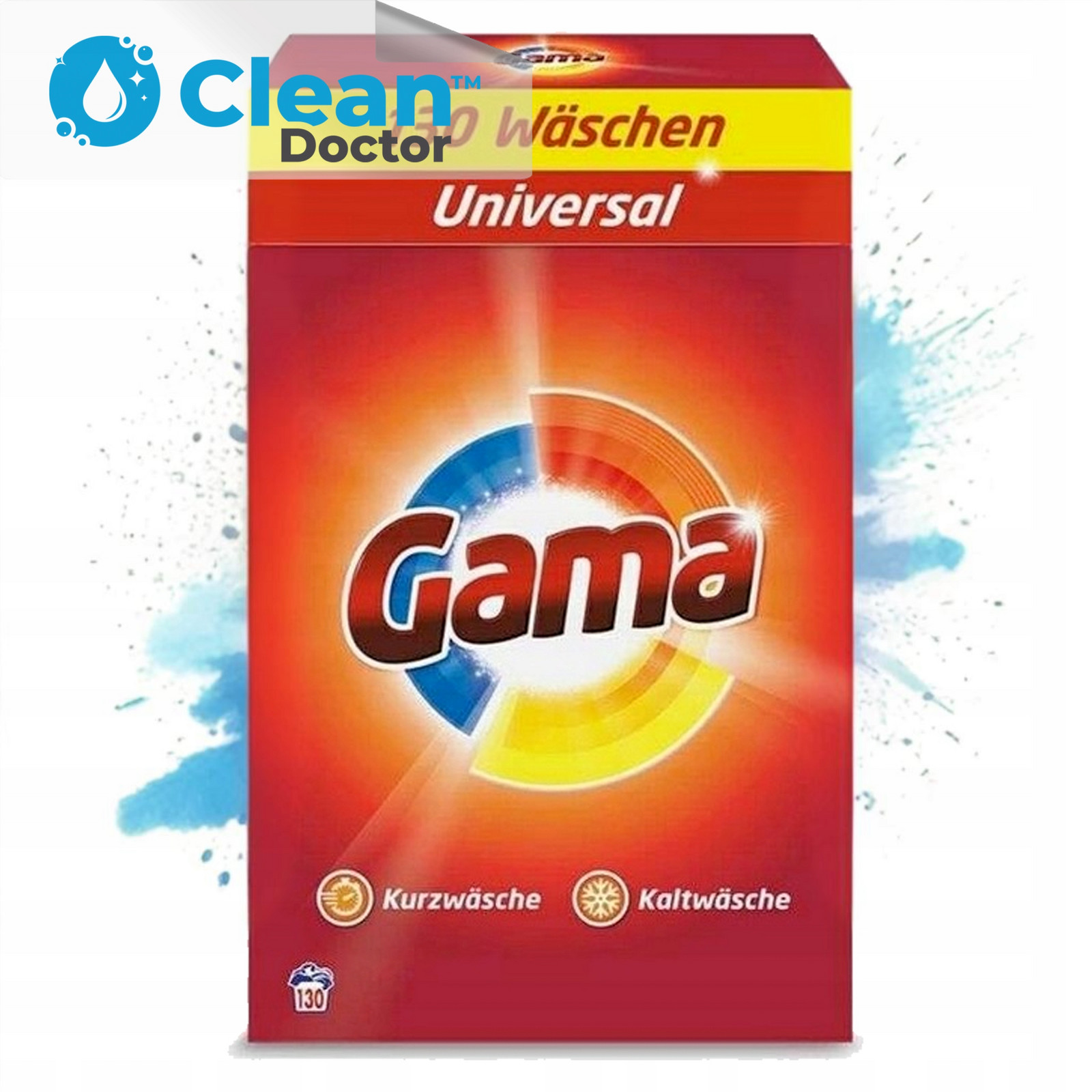 Prací prášek Gama Universal 3v1 7,8kg 130 Praní