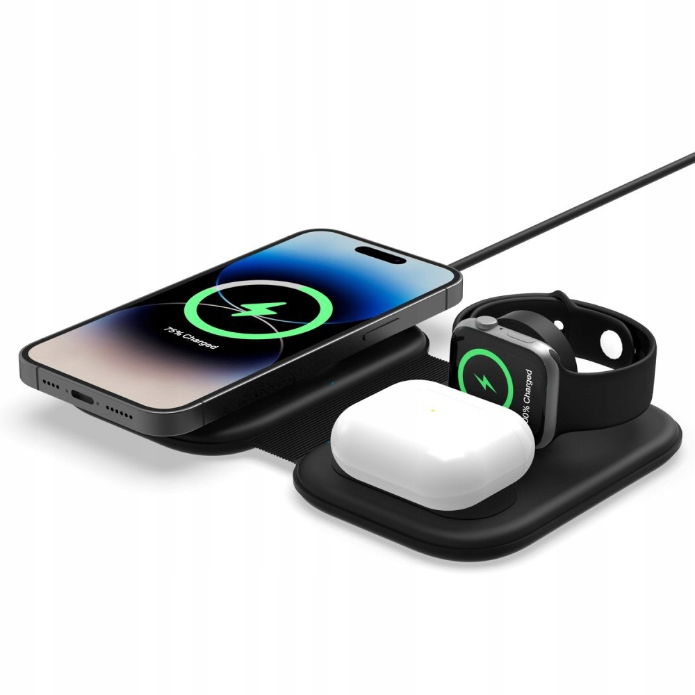 Indukční Nabíječka Magnetická Nabíjecí Stanice Pro Iphone Apple Watch