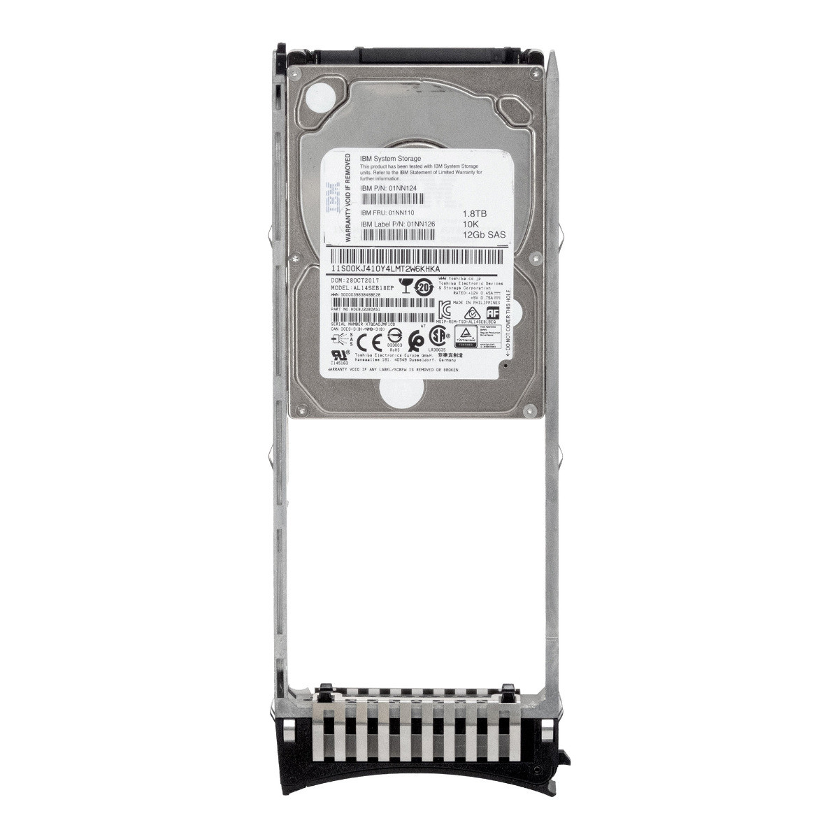 Ibm 01NN110 01NN124 1,8TB 10K SAS-3 128MB 2,5'' AL14SEB18EP